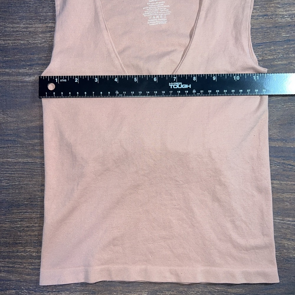 Intimately Free People Mauve Crop Tank Top Bra Womens Size XS/S Seamless - Picture 5 of 6